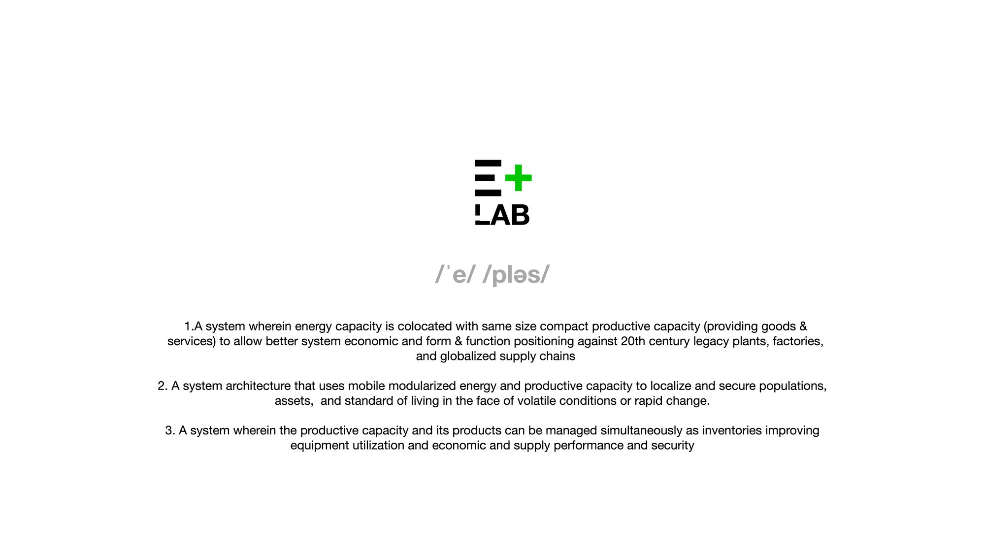E+ Lab