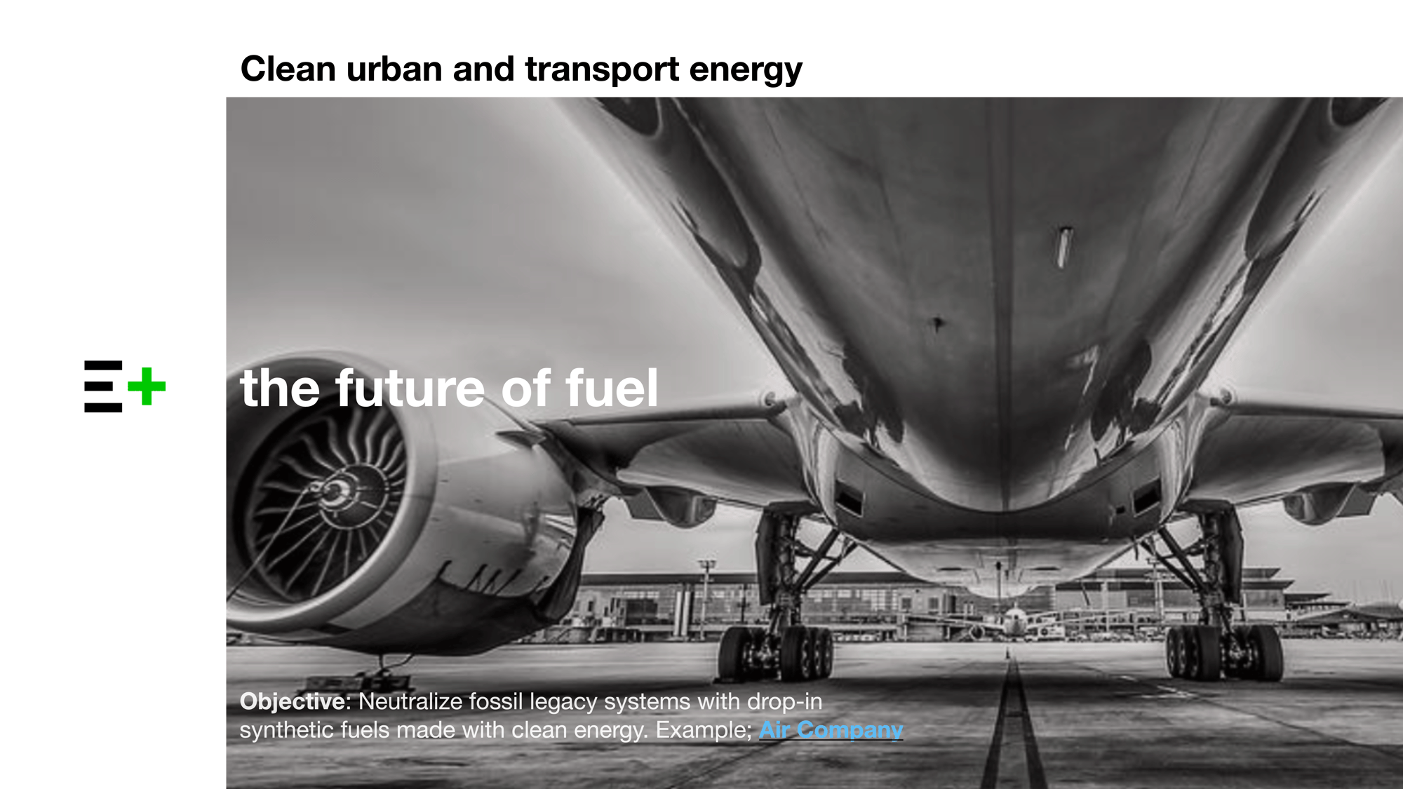 E+ Lab: The Future of Fuel